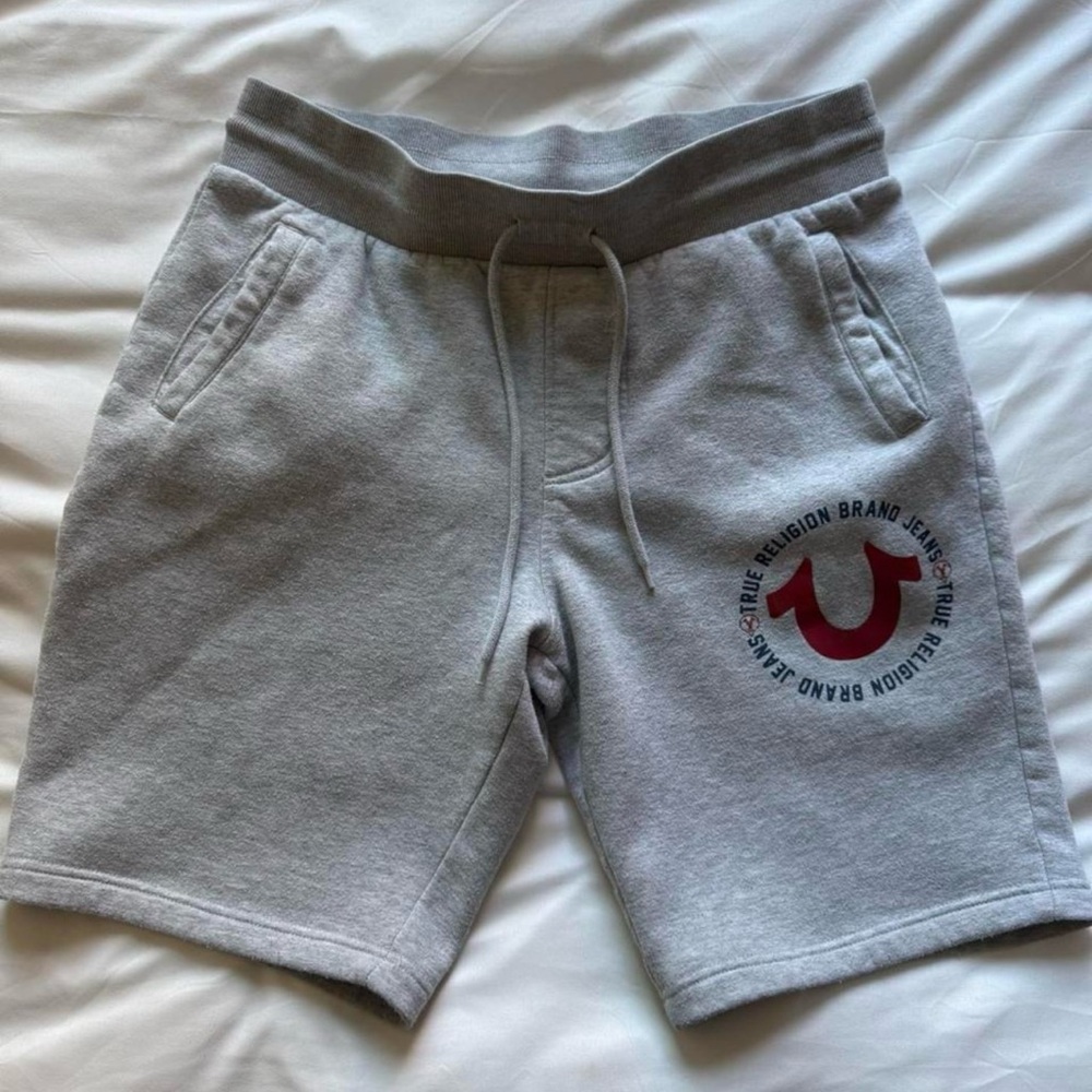 True Religion Gray Shorts